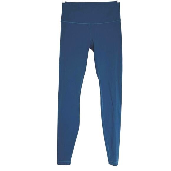 Lululemon Wunder Under High-Rise Tight 28" Full-On Luxtreme Womens 8 Deep Marine - Picture 4 of 9